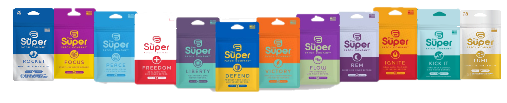 The Super Patch Company Product Line Up